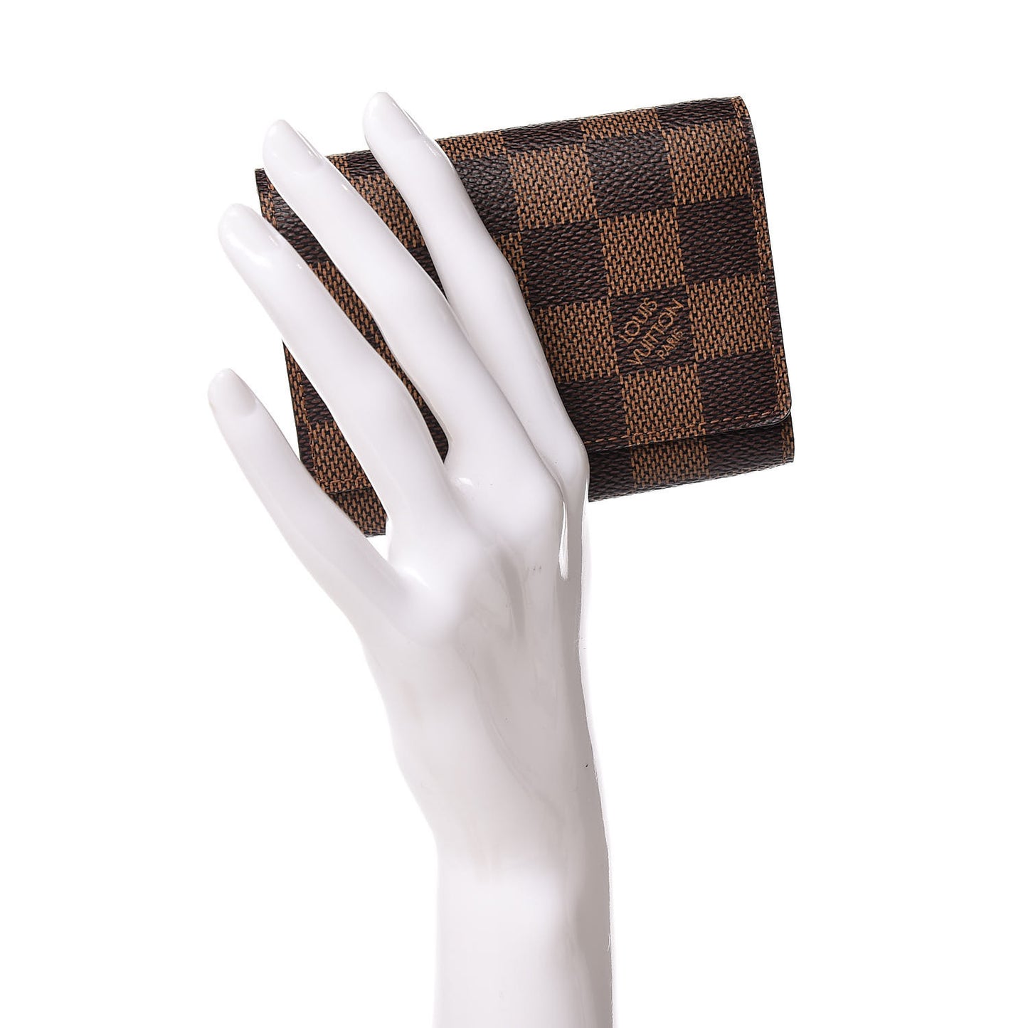 Damier Ebene Business Card Holder