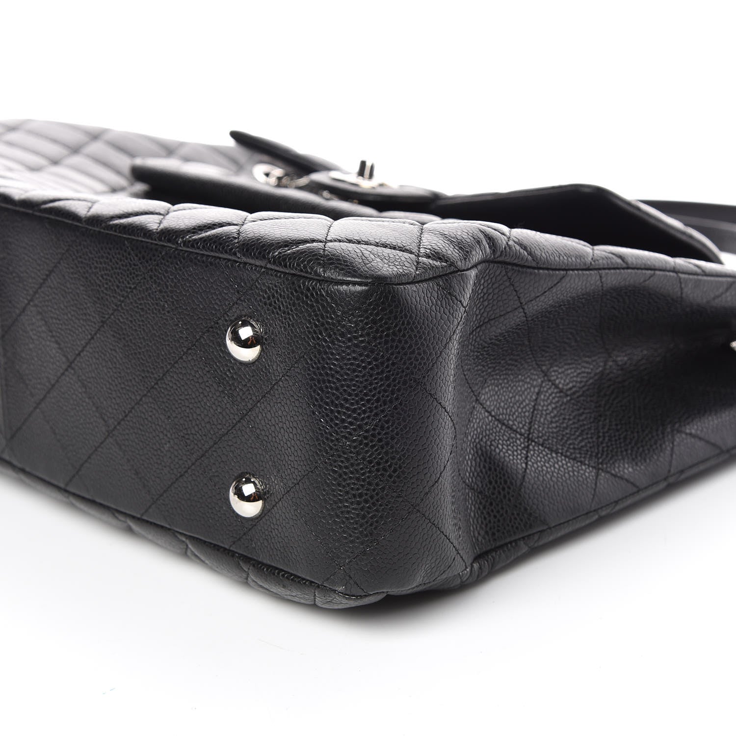 Chanel Caviar Quilted Large Shopping Tote Black 6 of 9