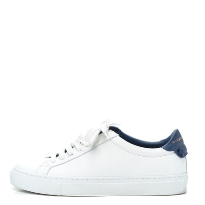 Givenchy Calfskin Womens Urban Street Sneakers 36 White Blue 1 of 7