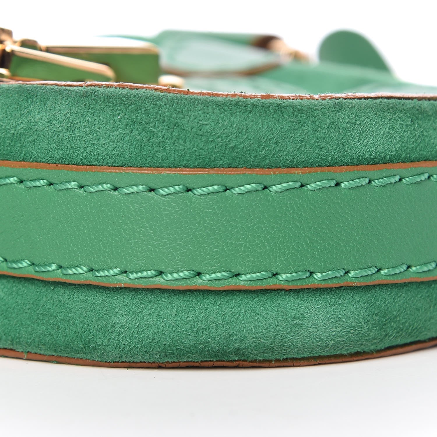 Chloe Suede Chain Bag Green 9 of 9