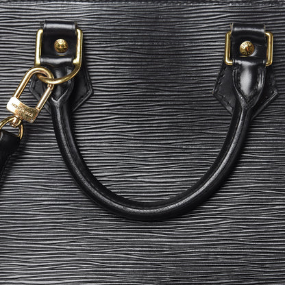 Louis Vuitton Epi Alma PM Black 10 of 13