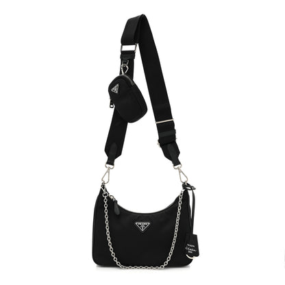 Prada Nylon Re-Edition 2005 Shoulder Bag Black 1 of 9