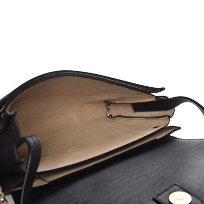 Chloe Python Calfskin Small Faye Shoulder Bag Black 5 of 7