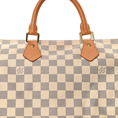 Louis Vuitton Damier Azur Speedy 30 8 of 10