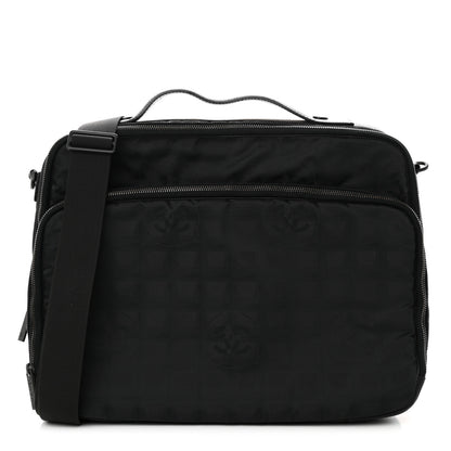 Chanel Nylon Travel Laptop Briefcase Black 1 of 17