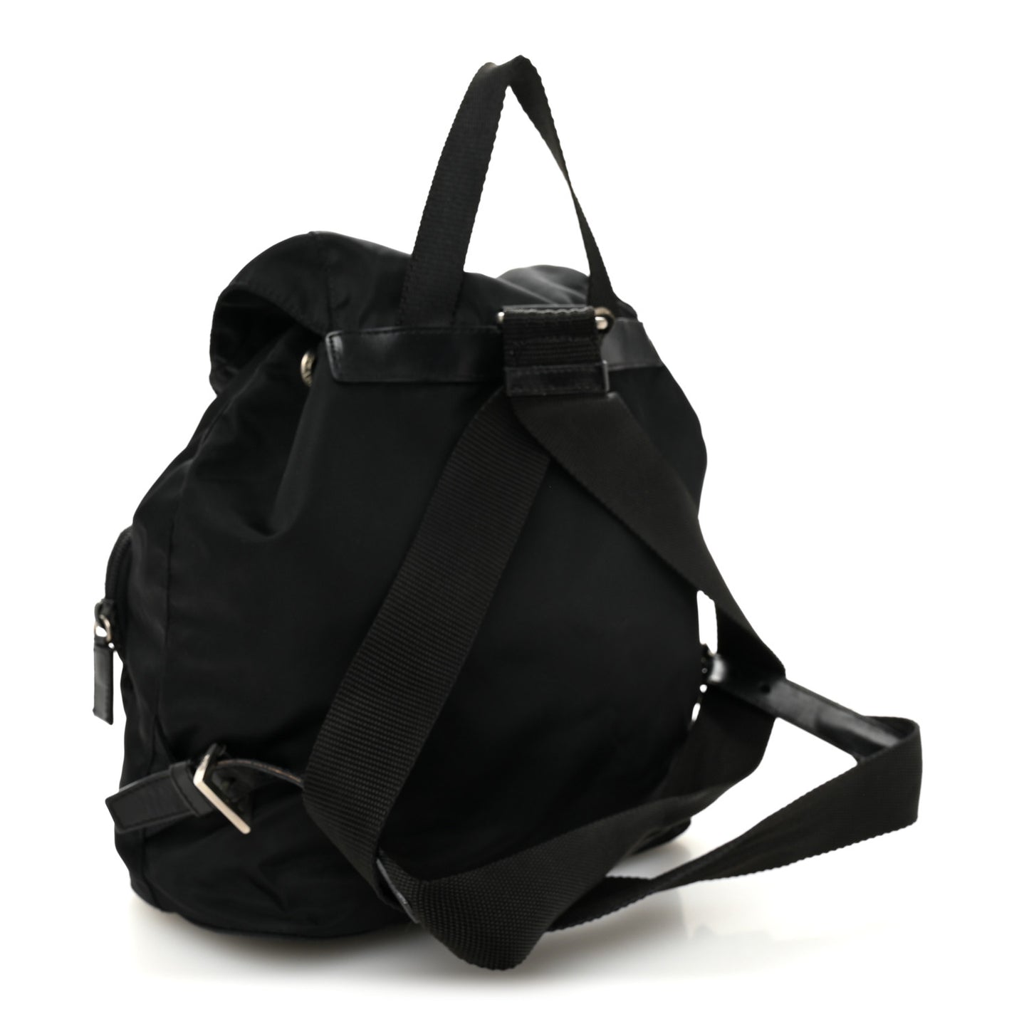 Tessuto Nylon Vela Small Backpack Black