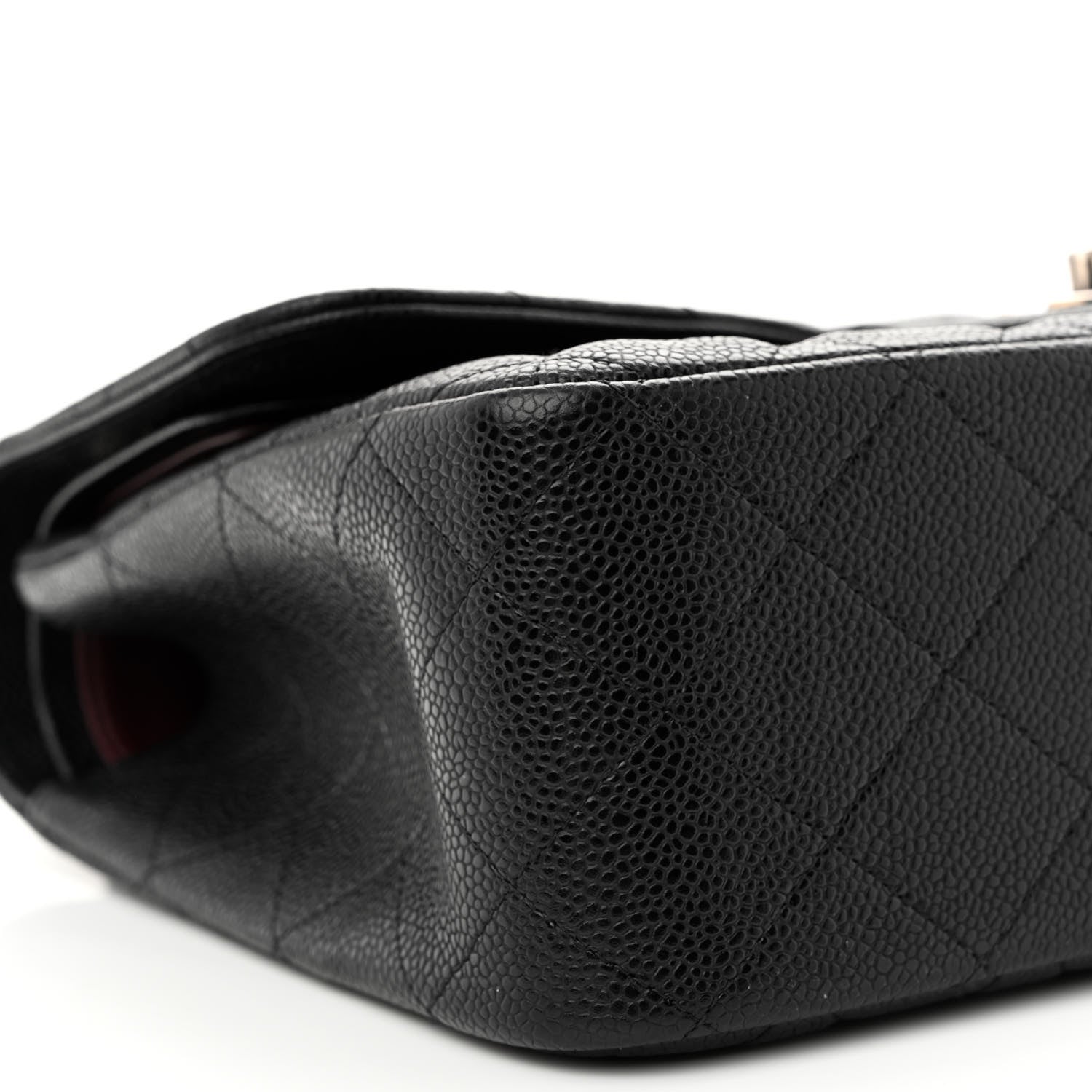 Chanel Caviar Quilted Jumbo Double Flap Black 9 of 11