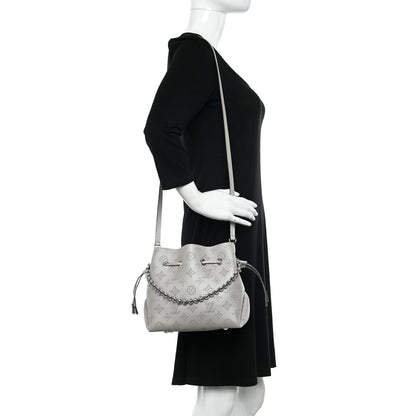 Louis Vuitton LOUIS VUITTON Metallic Mahina Bella Gris Souris 2 of 9