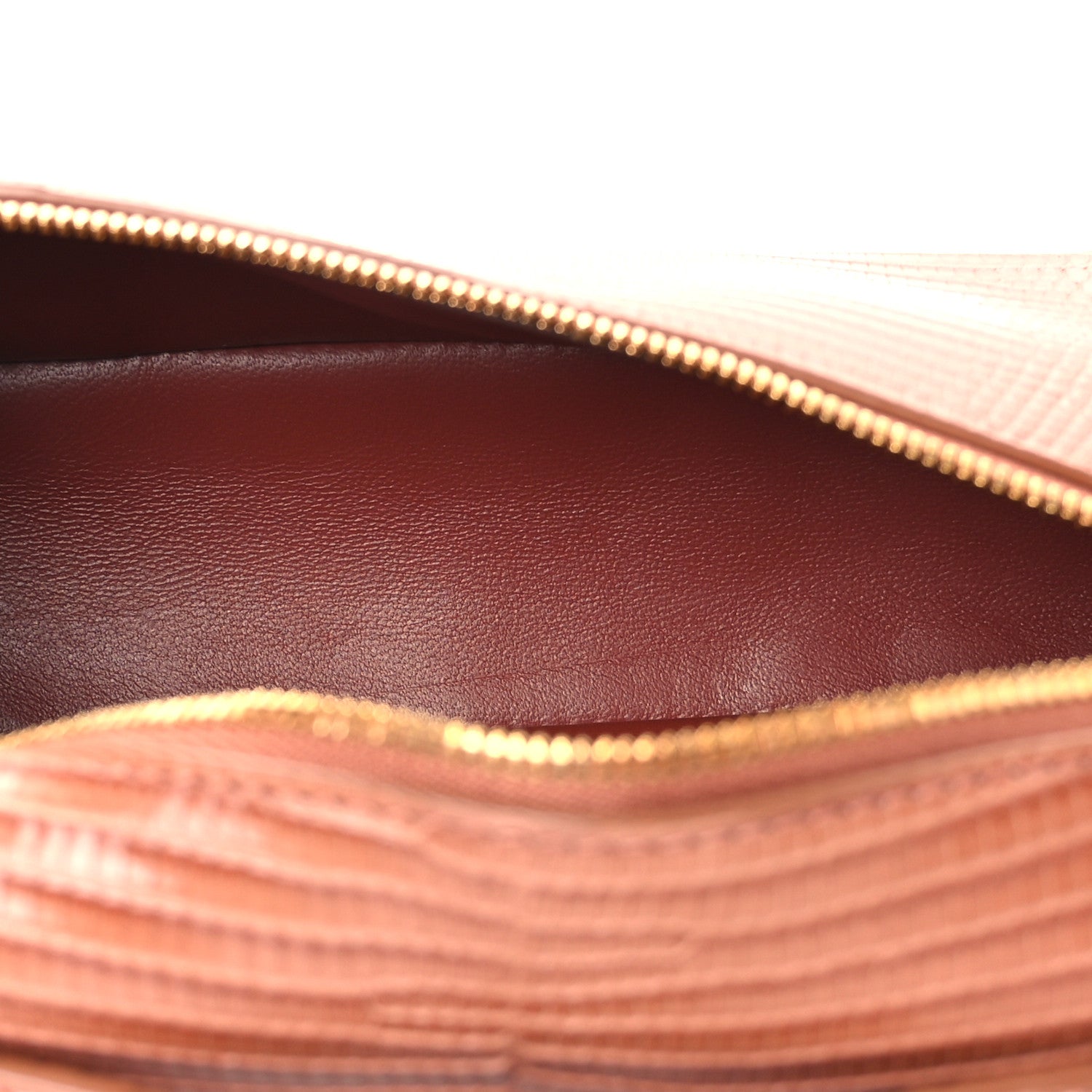 Loro Piana Lizard L19 Extra Pocket Pouch Brown 5 of 11
