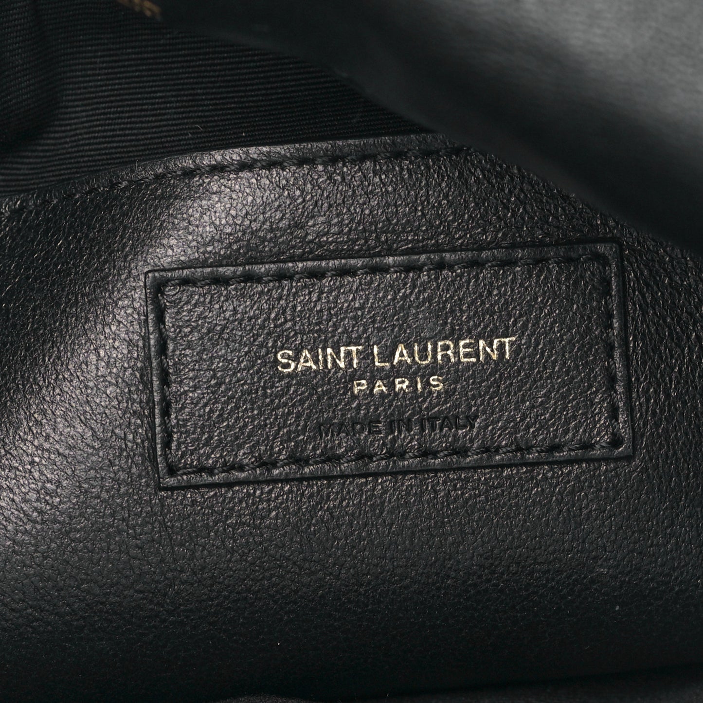 Lambskin Matelasse Monogram Large Jamie 4.3 Black