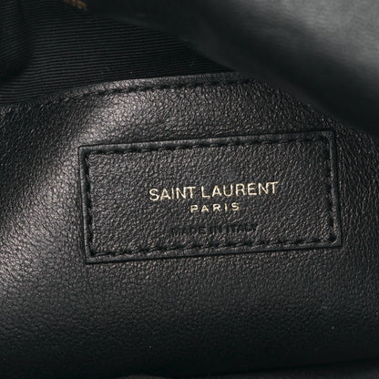 Saint Laurent Lambskin Matelasse Monogram Large Jamie 4.3 Black 6 of 8
