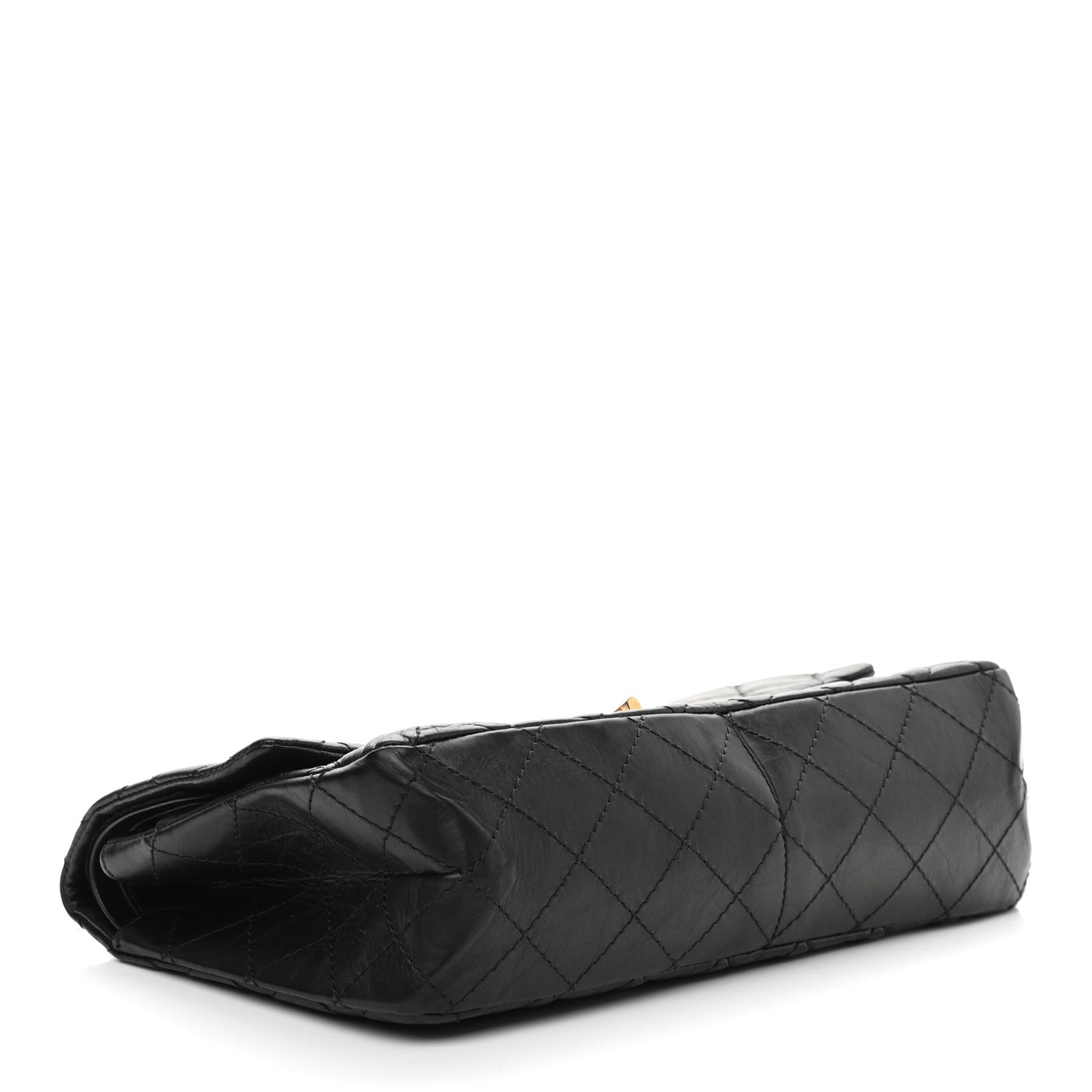 Chanel Aged Calfskin Quilted 2.55 Reissue 226 Flap Black 3 of 14