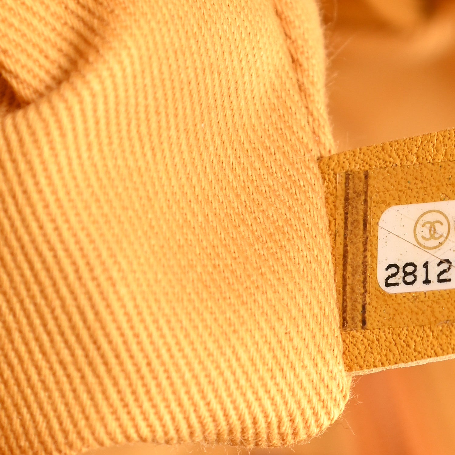 Chanel Lurex Boucle Medium Deauville Tote Yellow 7 of 12
