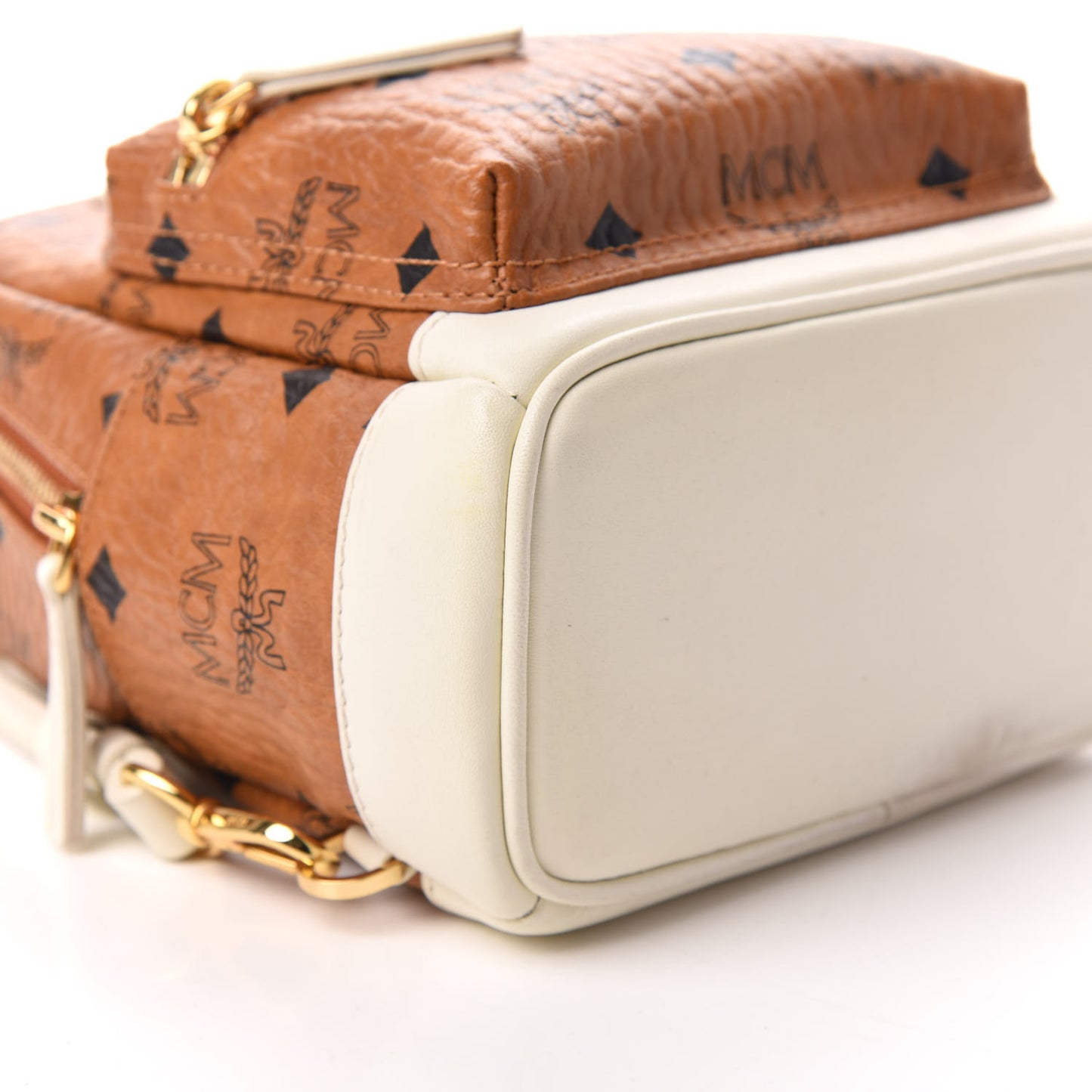 Visetos X-Mini Stark Backpack Cognac White