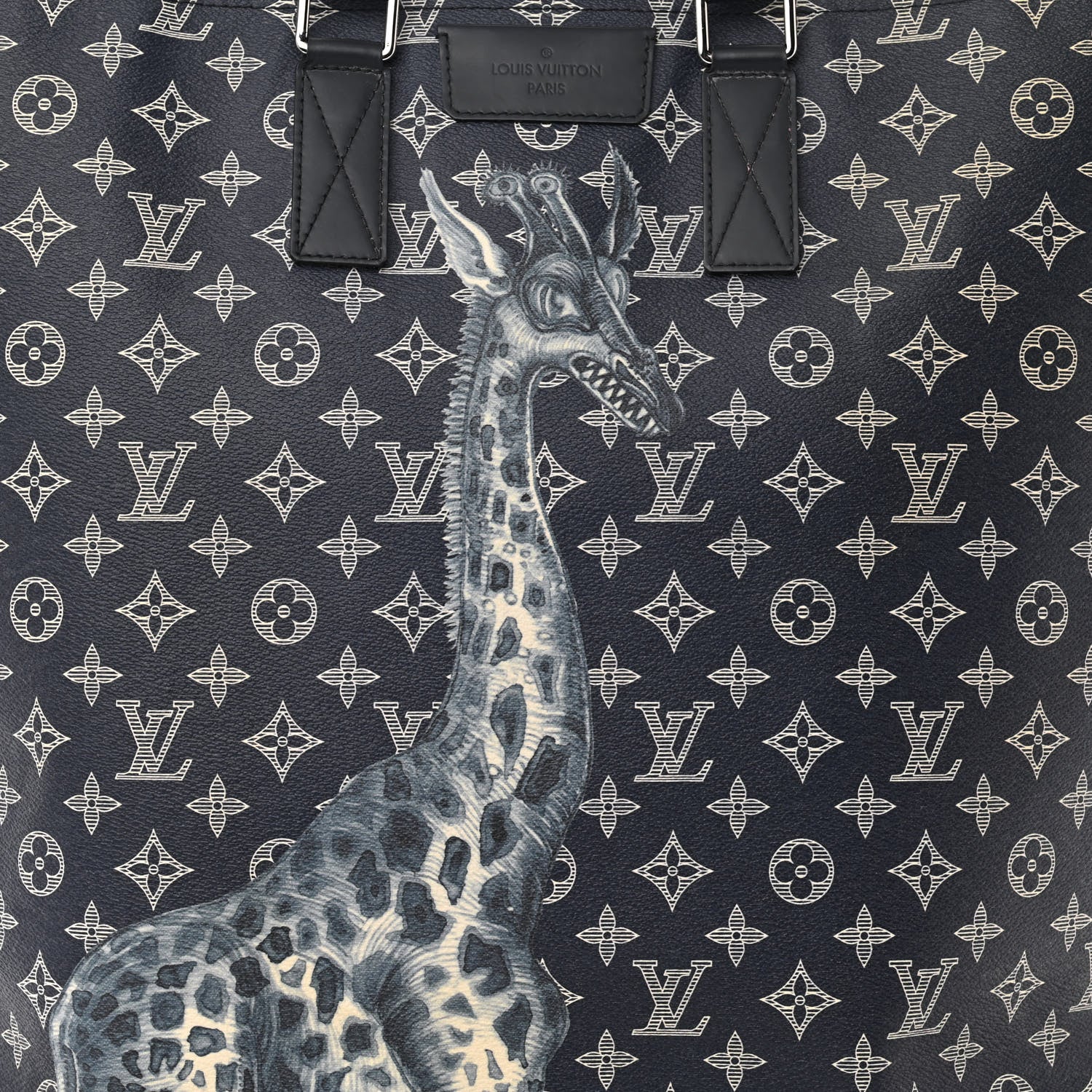 Louis Vuitton Savane Monogram Chapman Atlas Tote Ink 7 of 9