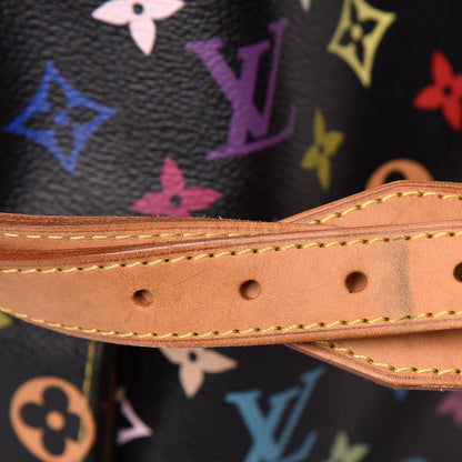 Louis Vuitton Monogram Multicolor Petit Noe Black 15 of 16