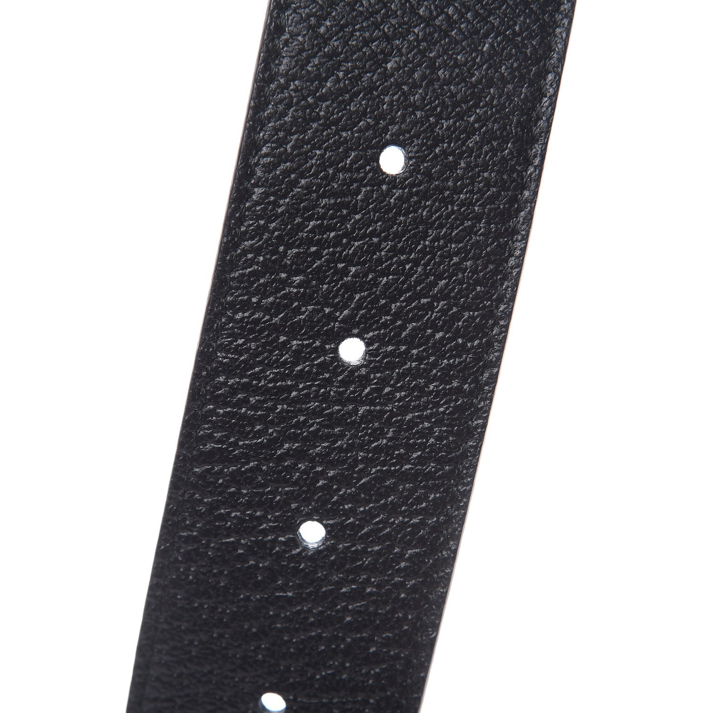 Textured Calfskin Double G 40mm Belt 110 44 Black