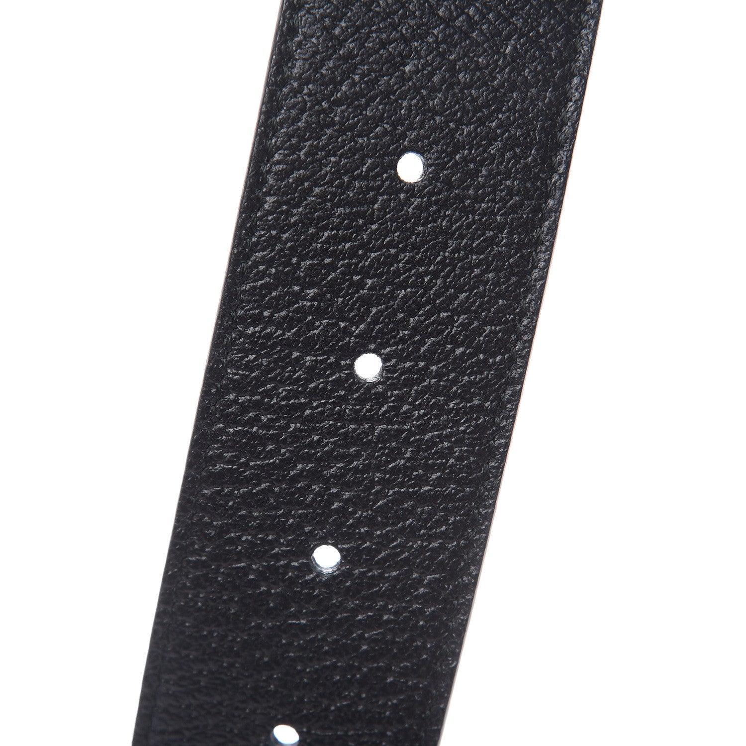 Gucci Textured Calfskin Double G 40mm Belt 110 44 Black 5 of 7
