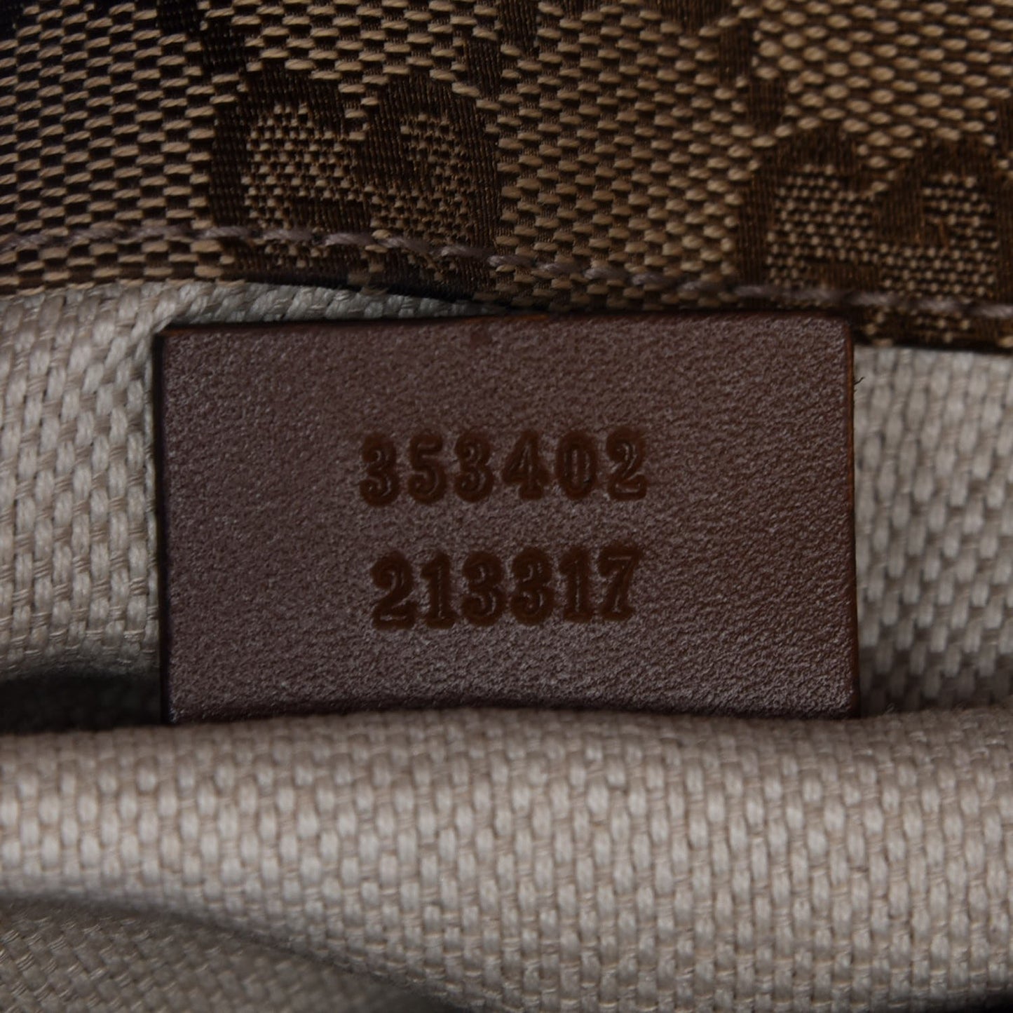 Monogram Belt Bag Brown
