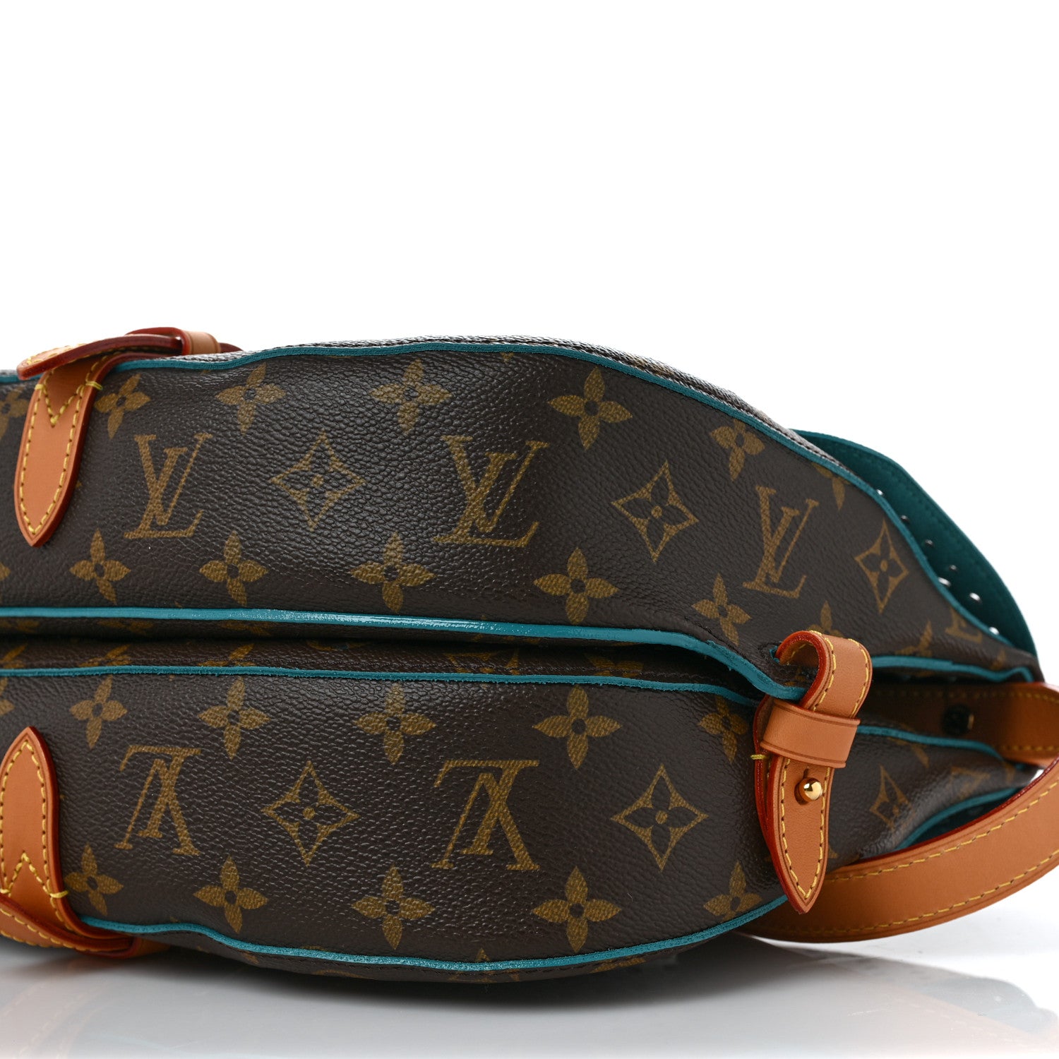 Louis Vuitton Monogram SC Flore Saumur Teal 8 of 8