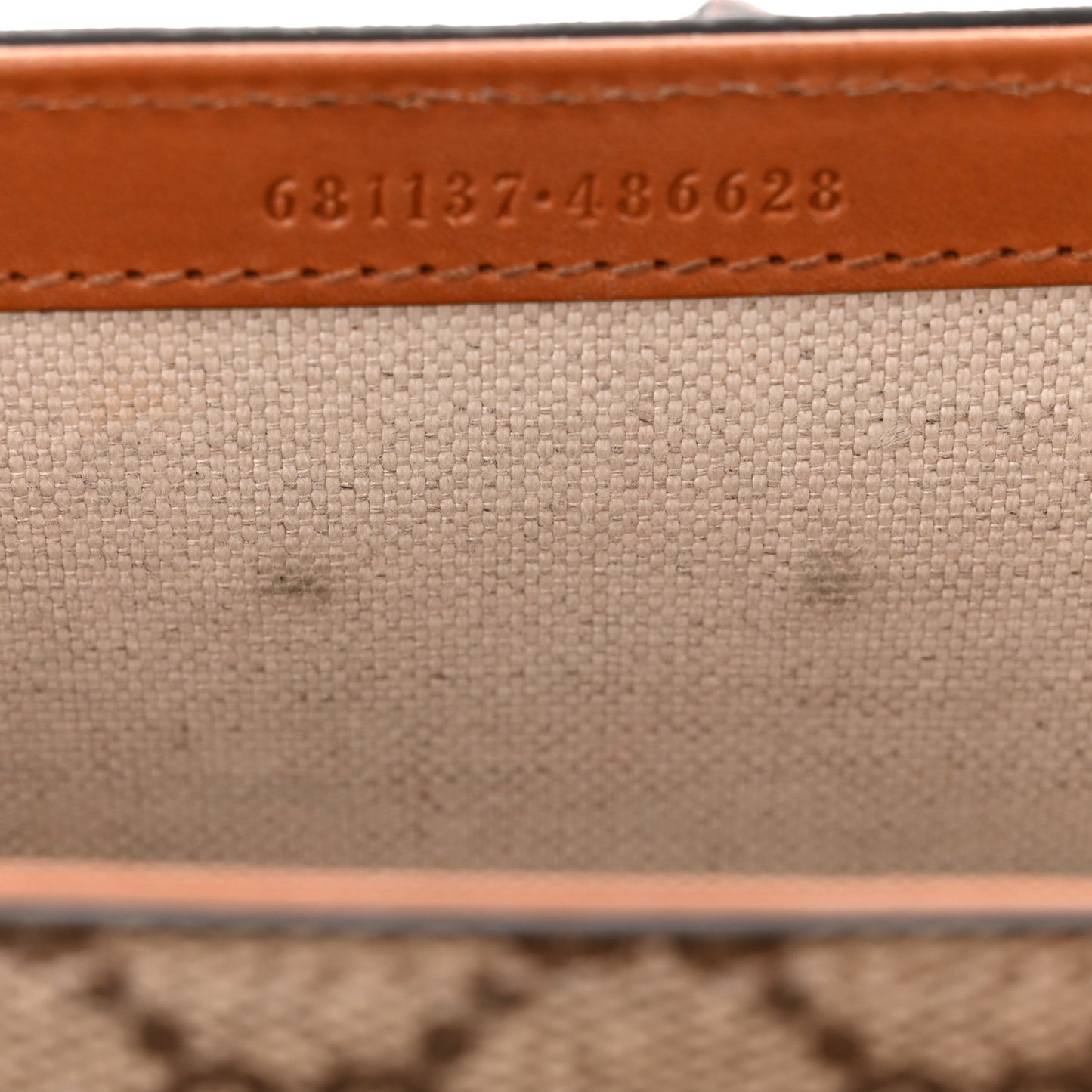 GG Supreme Monogram Web Bamboo Mini 1947 Belt Bag 95 38 Beige