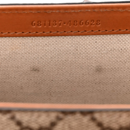 Gucci GG Supreme Monogram Web Bamboo Mini 1947 Belt Bag 95 38 Beige 11 of 11