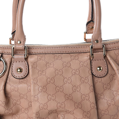 Gucci Guccissima Medium Sukey Top Handle Bag Dusty Rose 6 of 8
