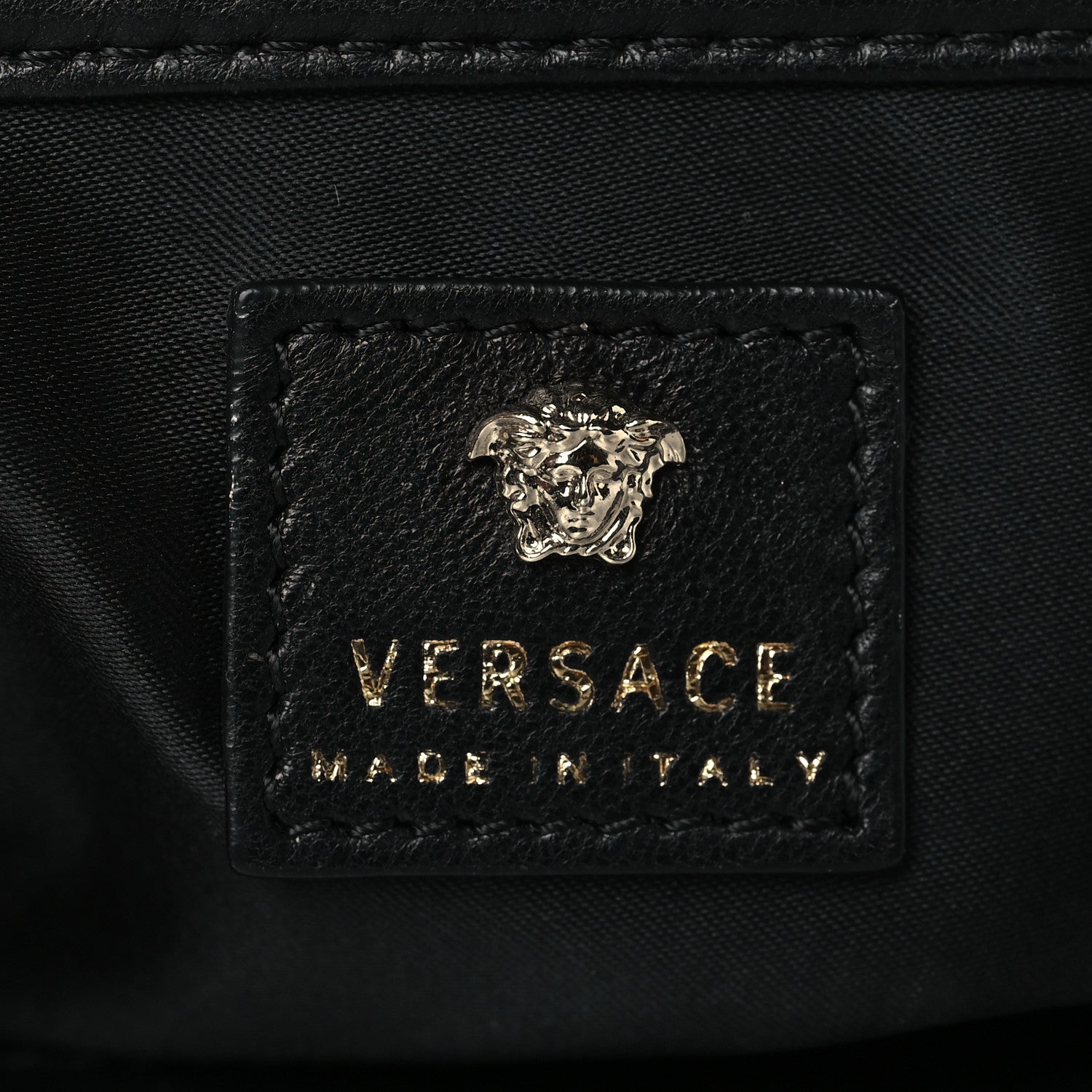 Versace Nappa Palazzo Sultan Shoulder Bag Black 10 of 20