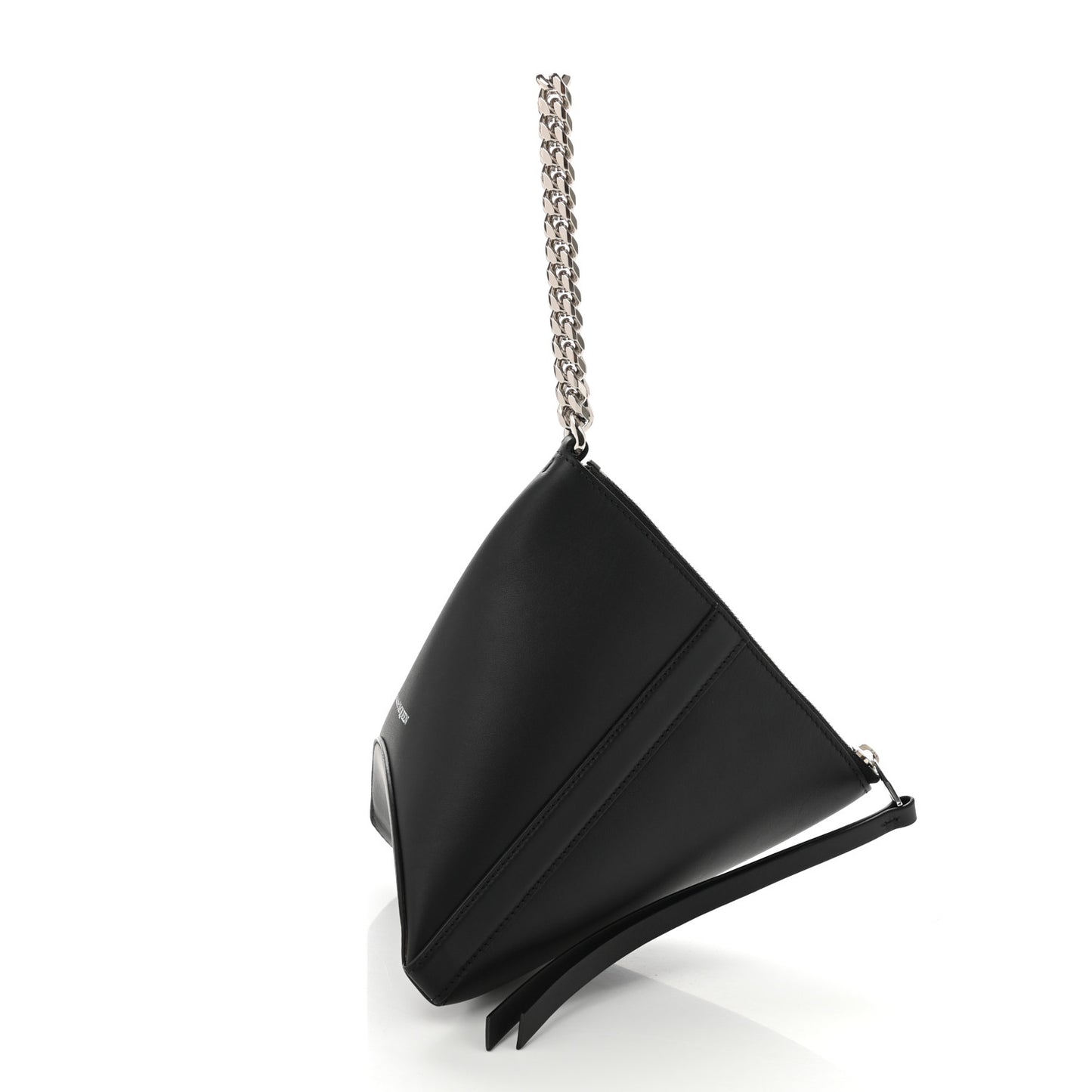 Calfskin The Curve Pouch Black