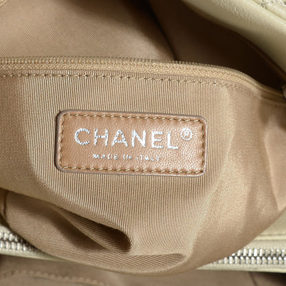 Chanel Caviar Quilted Timeless CC Shopping Tote White 6 of 7