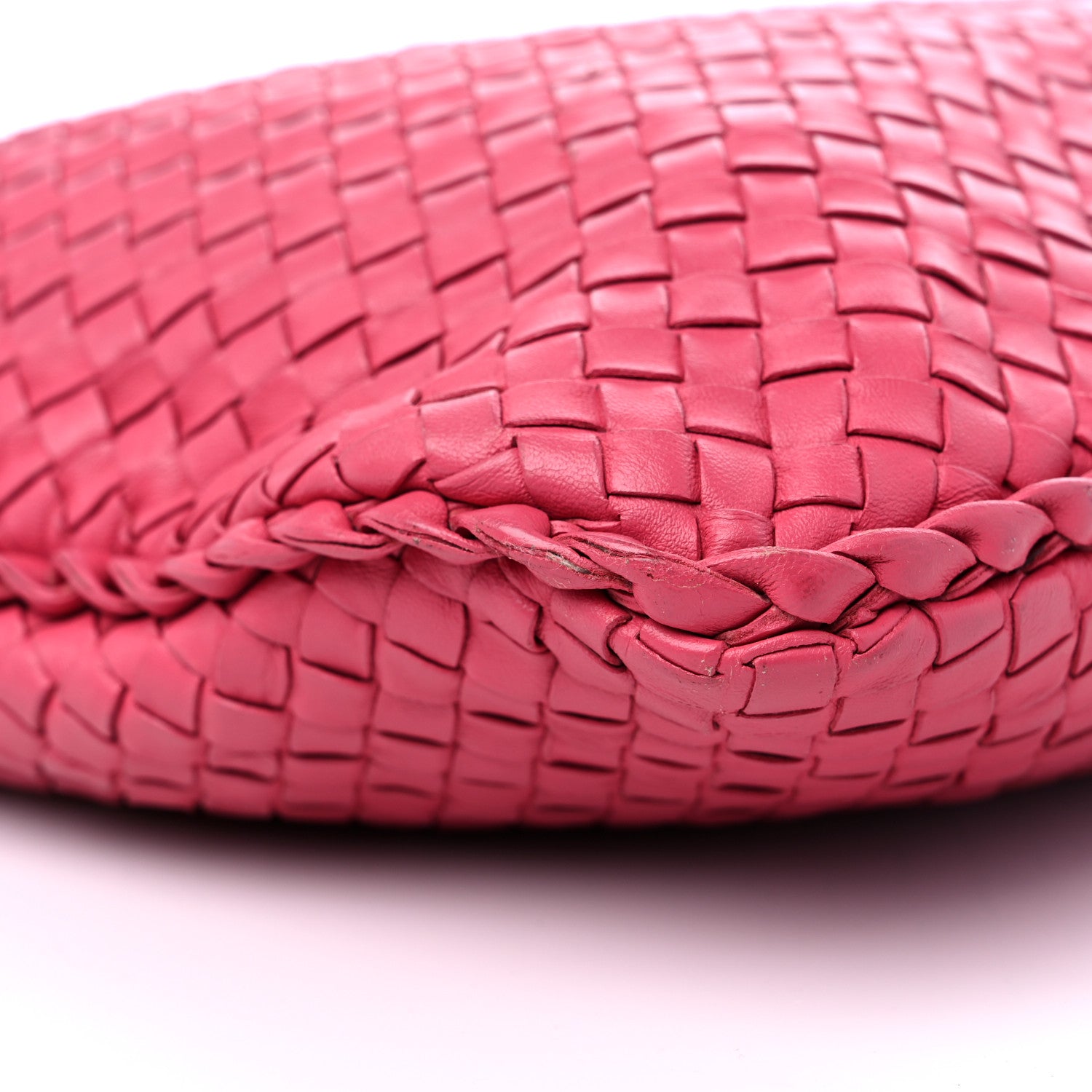 Bottega Veneta Nappa Intrecciato Large Veneta Hobo Rosa Shock 8 of 12