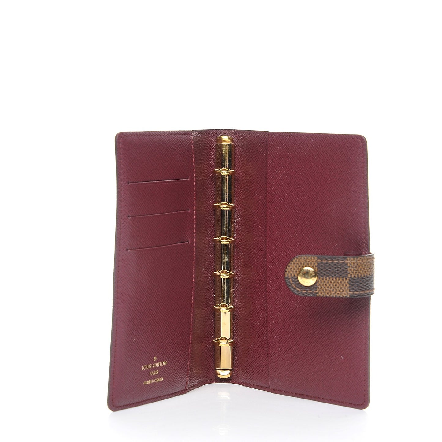 Damier Ebene Valise Small Ring Agenda Cover
