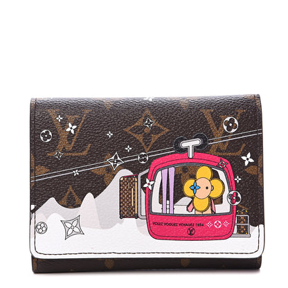 Louis Vuitton Monogram 2019 Christmas Animation Victorine Wallet Fuchsia 1 of 8