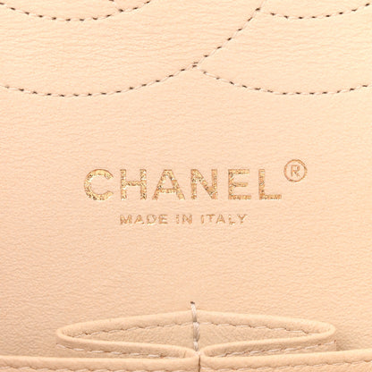 Chanel Caviar Quilted Jumbo Double Flap Light Beige 6 of 10