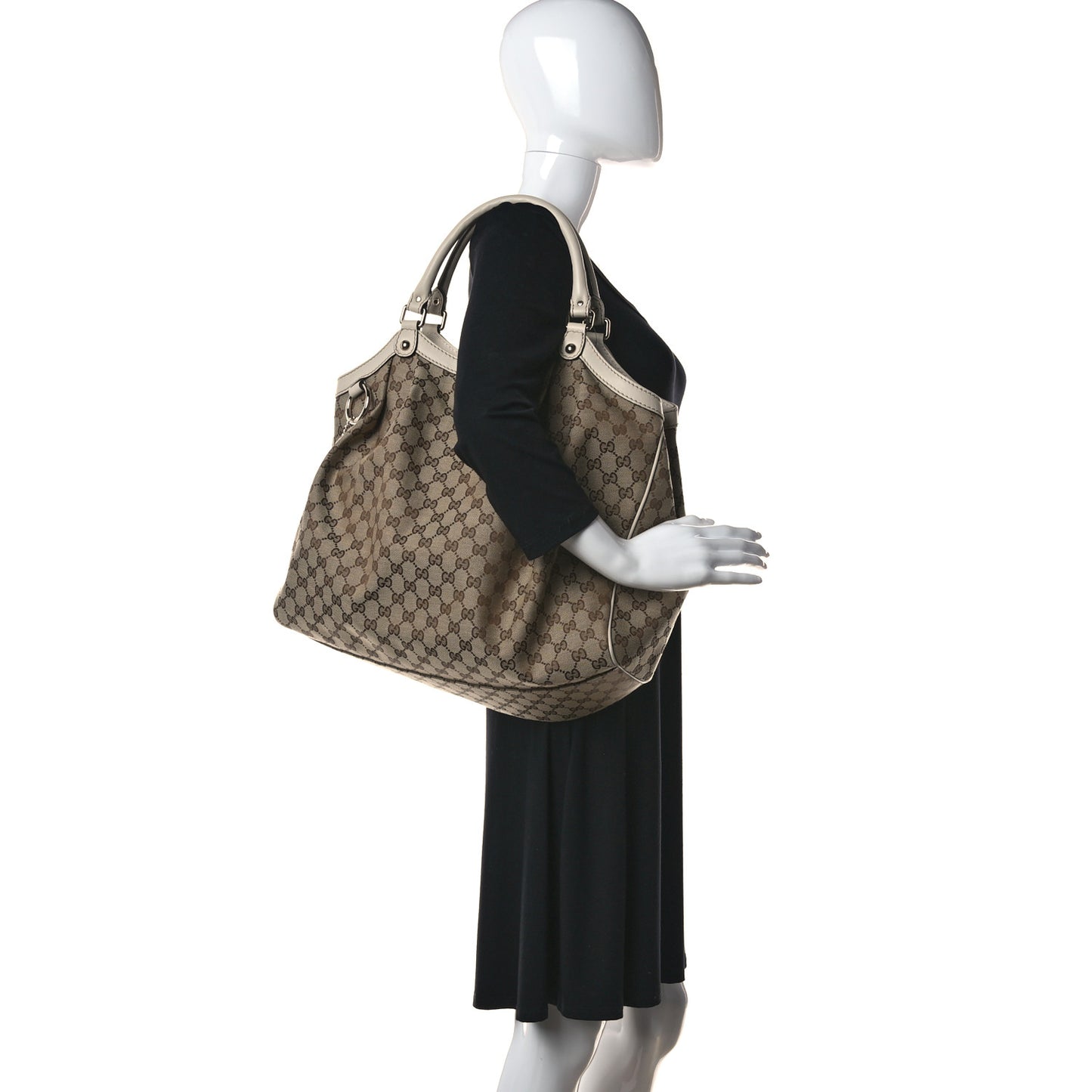 Monogram Large Sukey Tote Off White