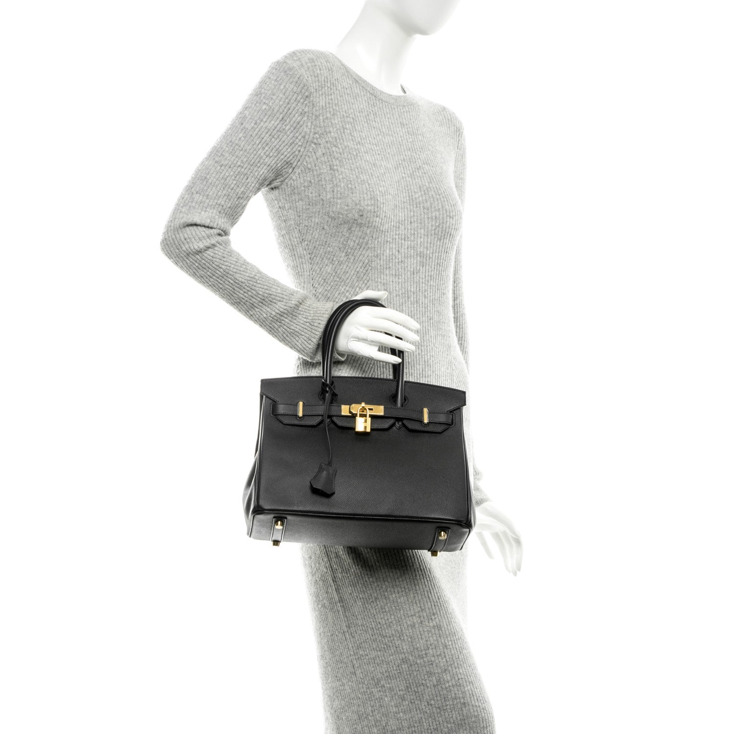 Hermes Epsom Birkin 30 Black 2 of 7