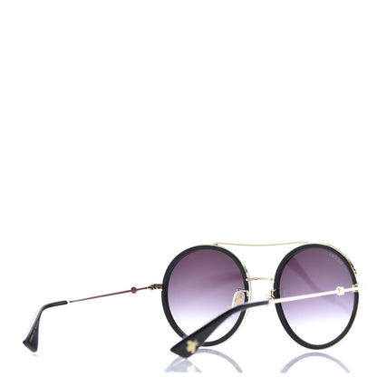 Gucci Round Frame Sunglasses GG0061S Black 2 of 9
