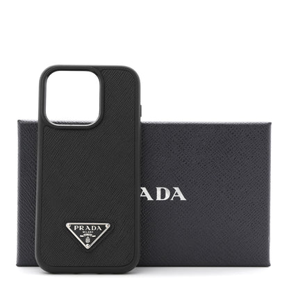 Prada Saffiano iPhone 15 Pro Case Black 7 of 7