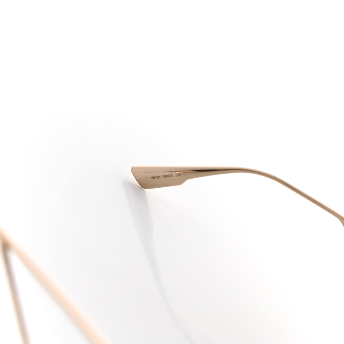 Rectangular 30 Montaigne 1 Sunglasses Black Gold