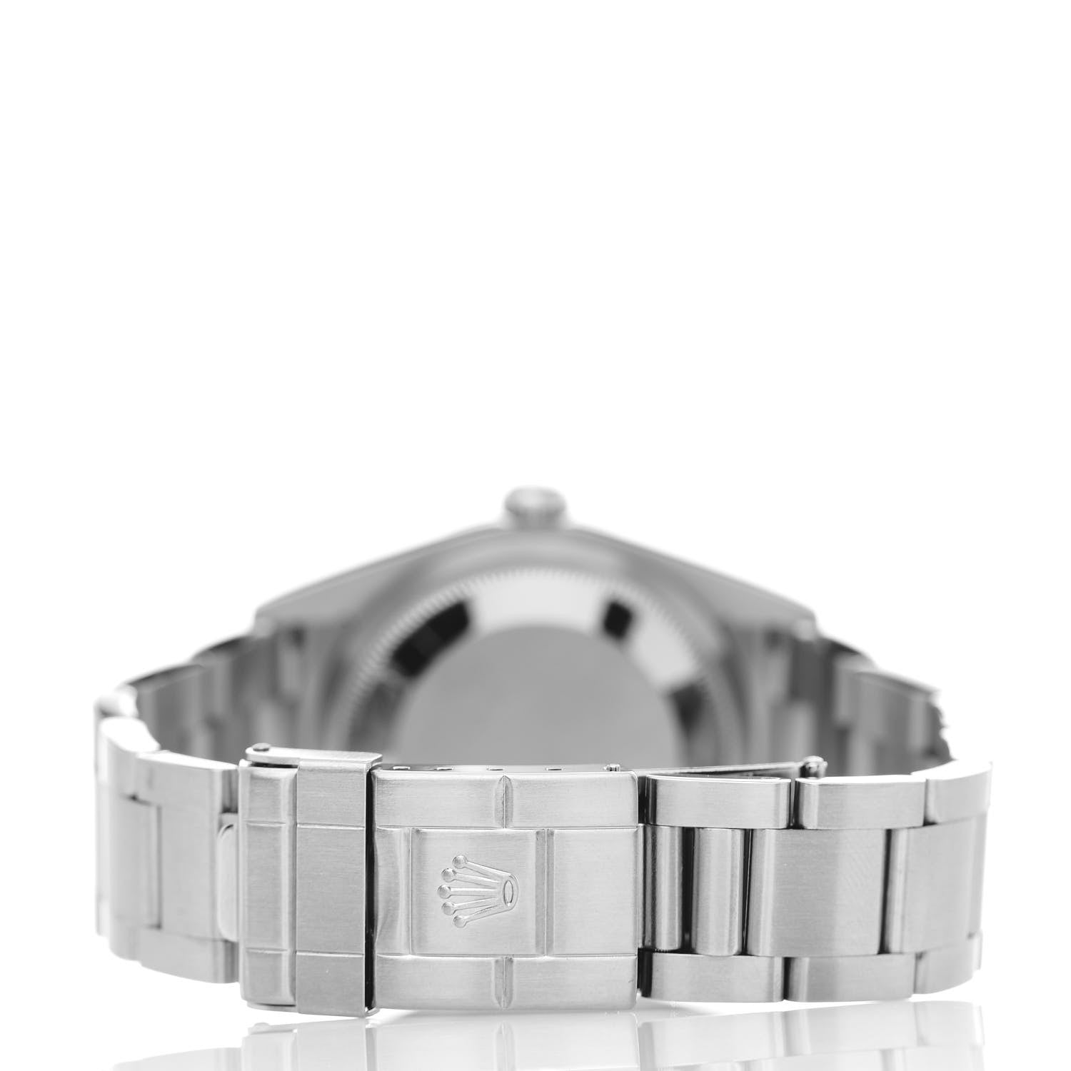 Rolex Stainless Steel 36mm Oyster Perpetual Explorer Watch Black 114270 4 of 6