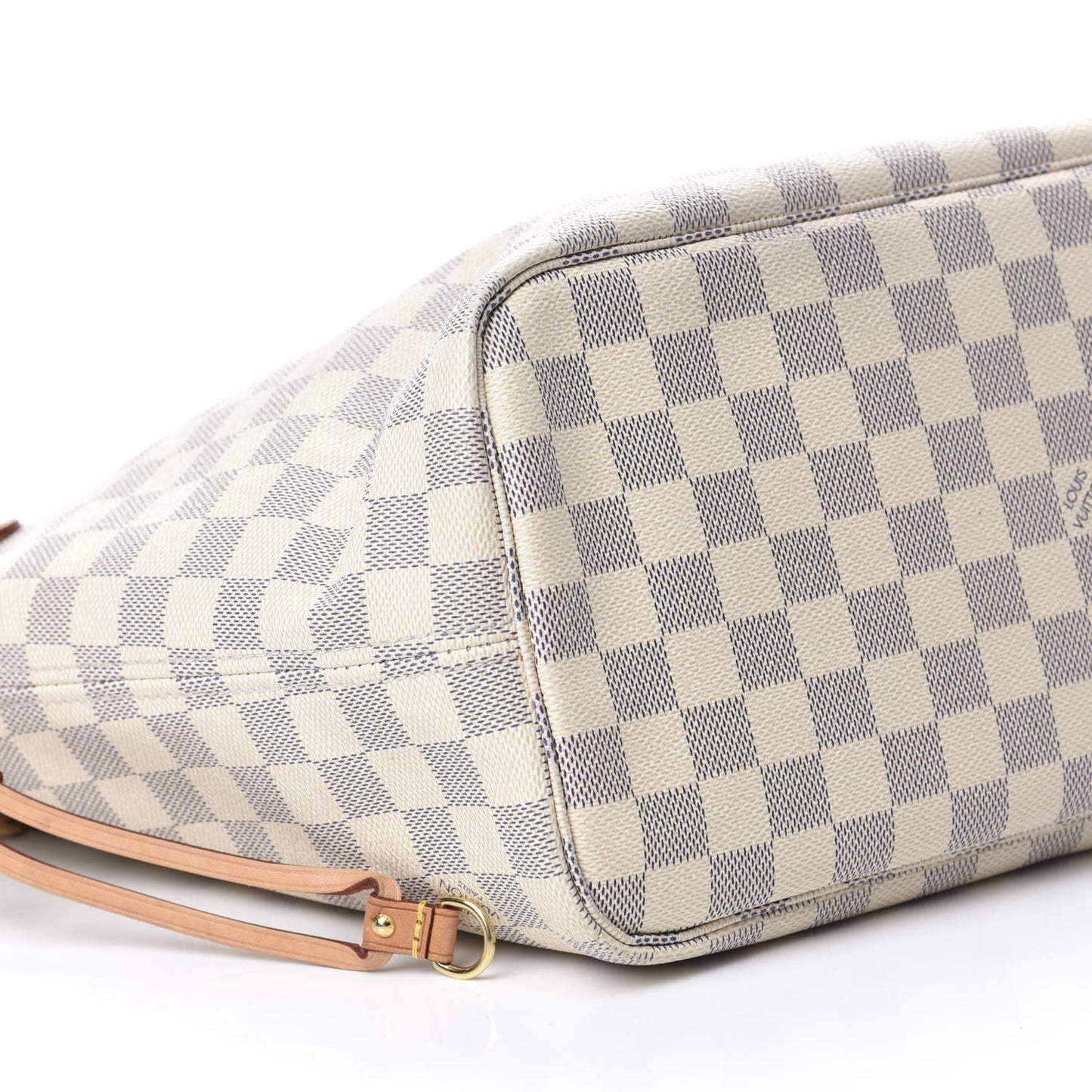 Damier Azur Neo Neverfull MM Rose Ballerine