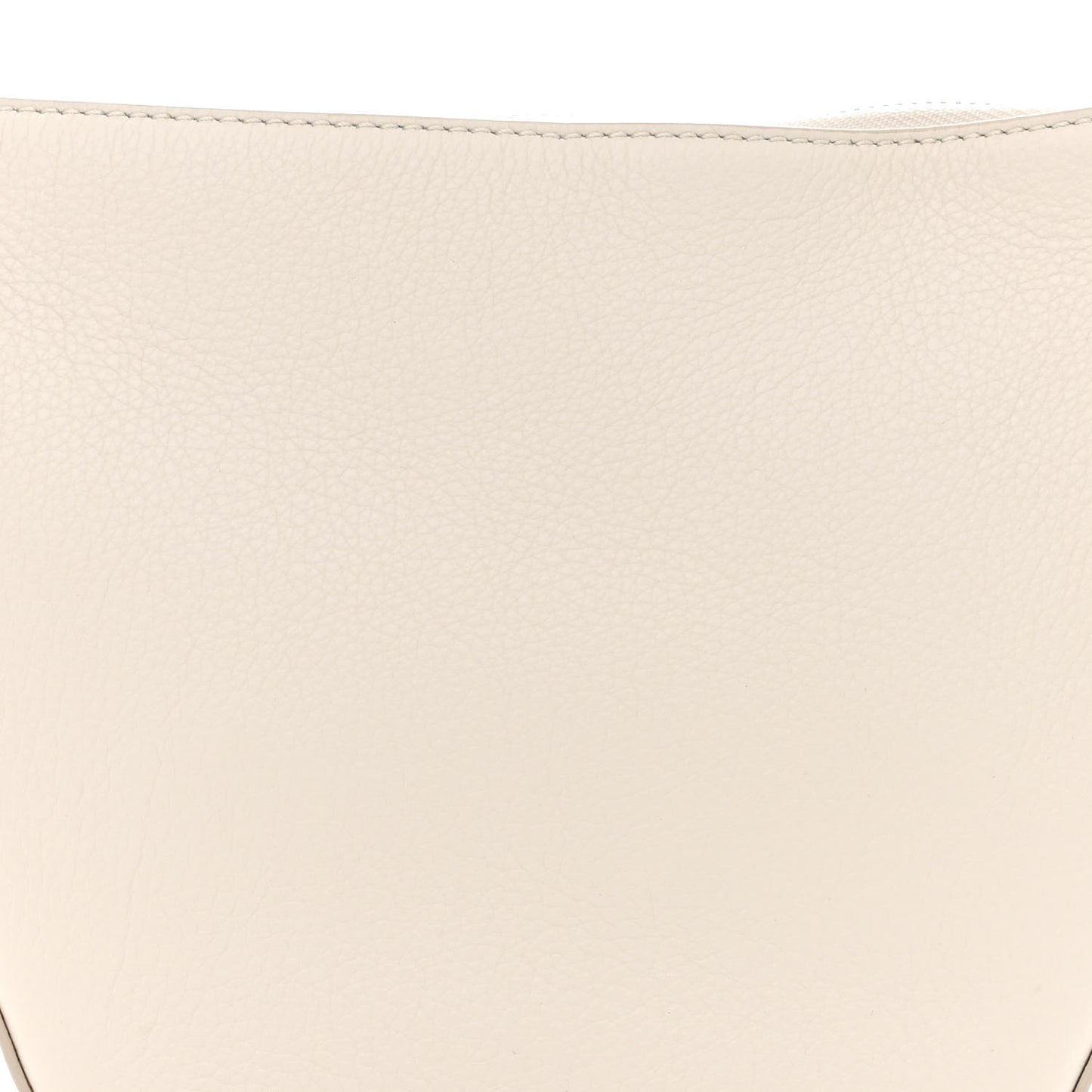 Calfskin Mini Hammock Hobo Soft White