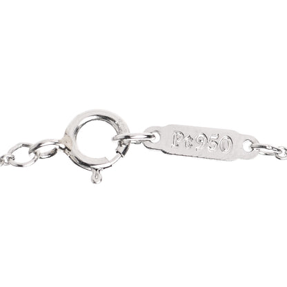 Tiffany Platinum Diamond Letters J Pendant Necklace 5 of 6