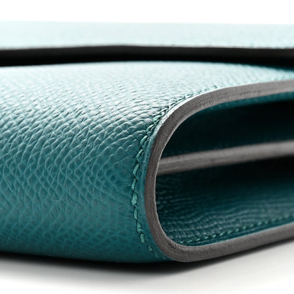Hermes Epsom Constance Long Wallet To Go Vert Bosphore 11 of 12