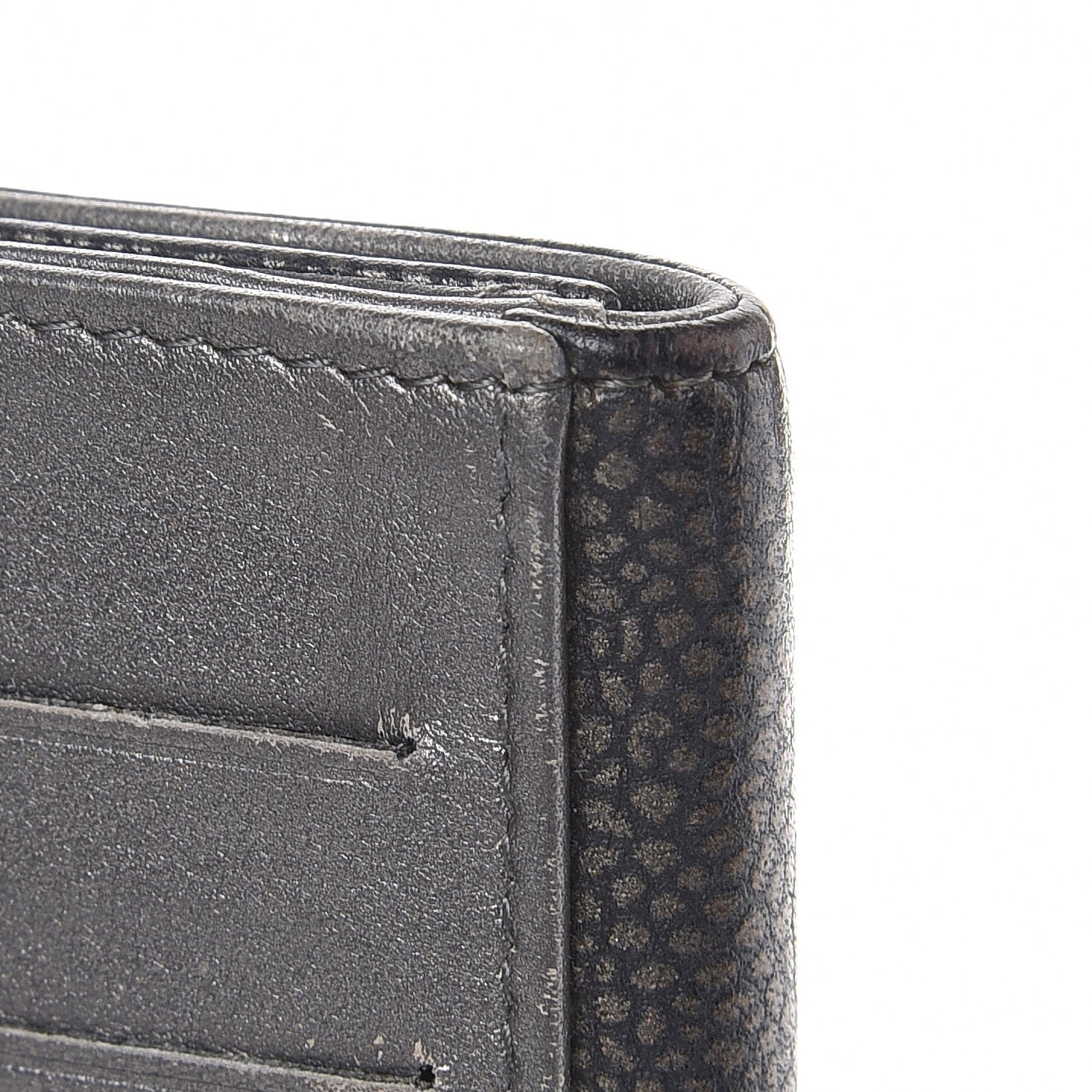 Chanel Metallic Caviar Timeless CC Large Gusset Flap Wallet Dark Silver 12 of 15