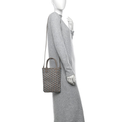 Goyard Goyardine Poitiers Claire Voie Tote Grege Powder Blue 2 of 10