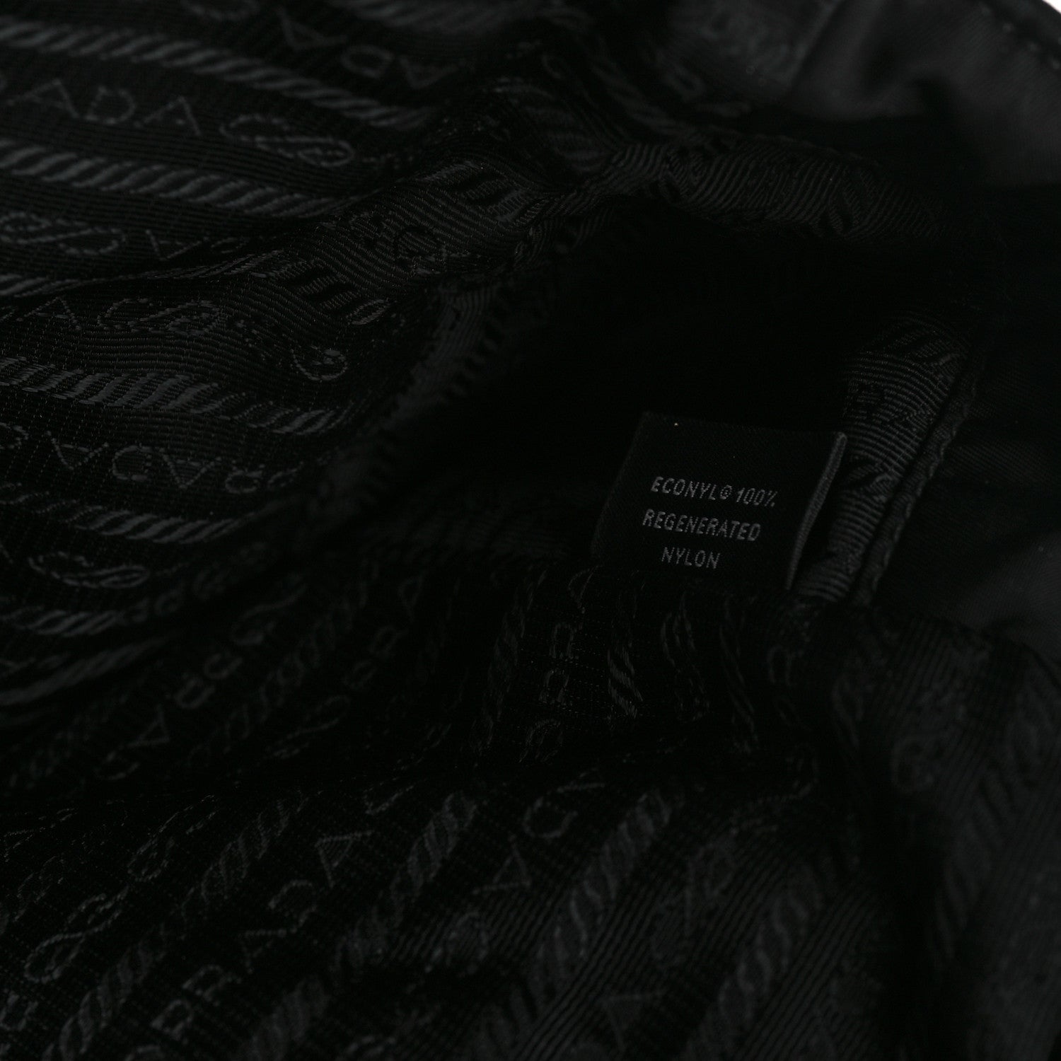 Prada Re-Nylon Impuntu Quilted Re-Edition 1995 Chaine Medium Tote Bag Black 7 of 11