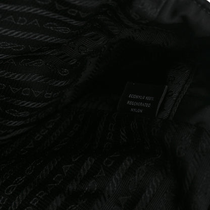Prada Re-Nylon Impuntu Quilted Re-Edition 1995 Chaine Medium Tote Bag Black 7 of 11