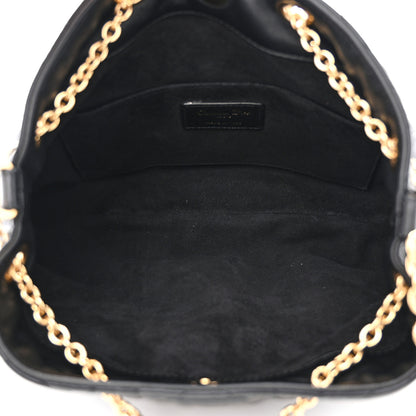 Christian Dior Lambskin Supple Macrocannage Medium Ammi Bag Black 5 of 12