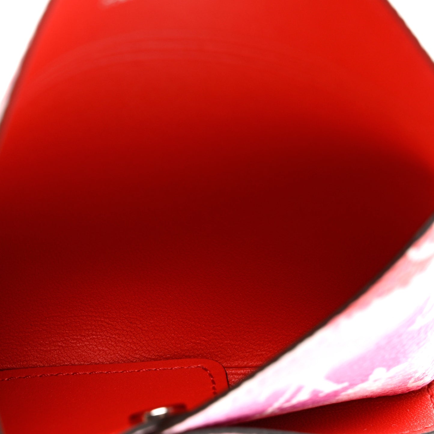 Monogram Escale Small Kirigami Pochette Insert Red